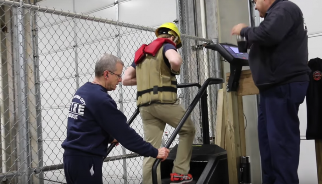 fireman physical fitness test